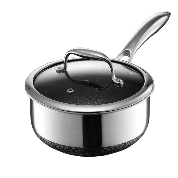 Hexclad Saucepan Set with Trivets, 6-piece