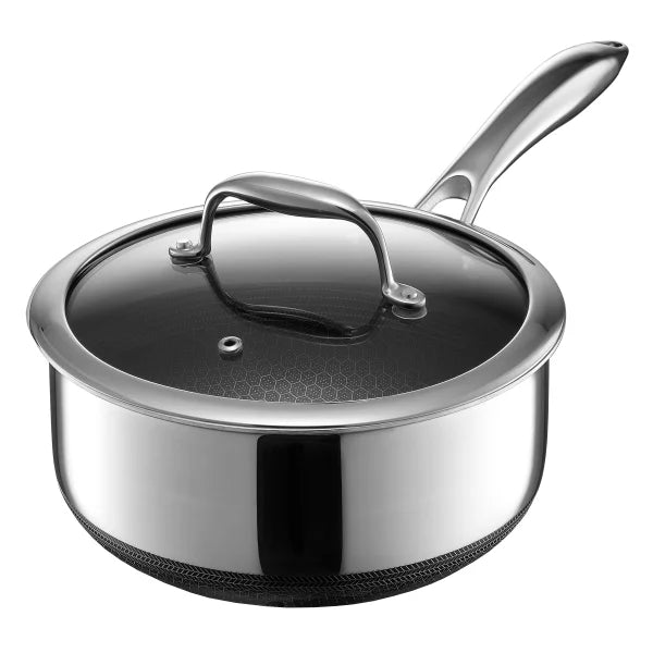 Hexclad Saucepan Set with Trivets, 6-piece