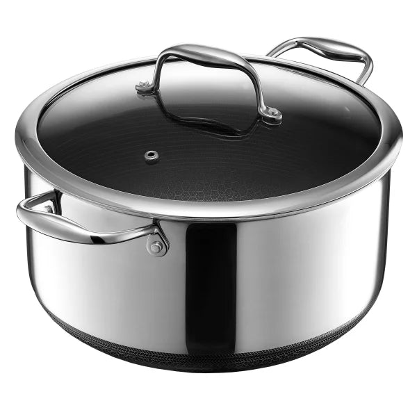 Hexclad Saucepan Set with Trivets, 6-piece