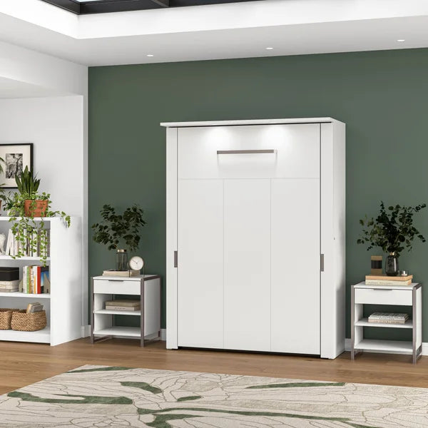 Bestar Lumina Double Wall Bed