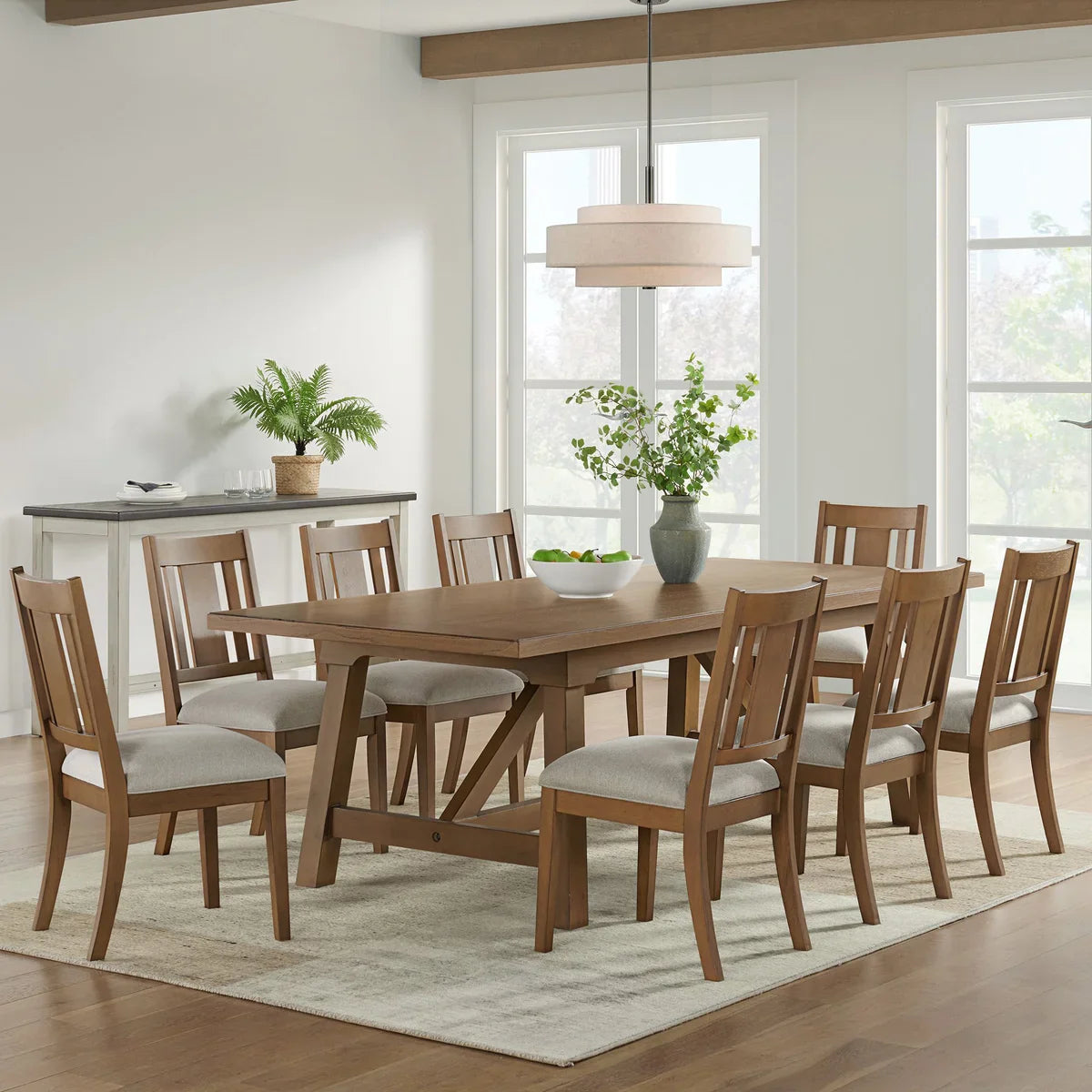 Sierra Hills 9-piece Dining Room Set