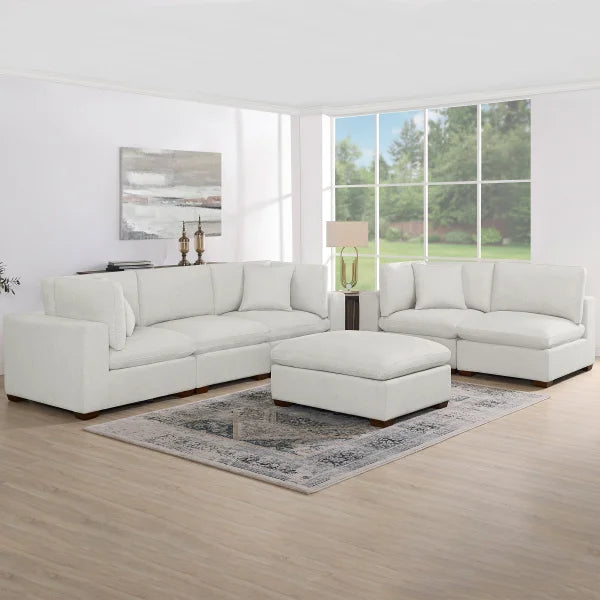 Thomasville Lowell 6-piece Fabric Modular Sectional