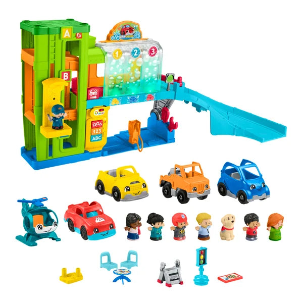 Fisher-Price Little People Smart Stage Garage Bundle
