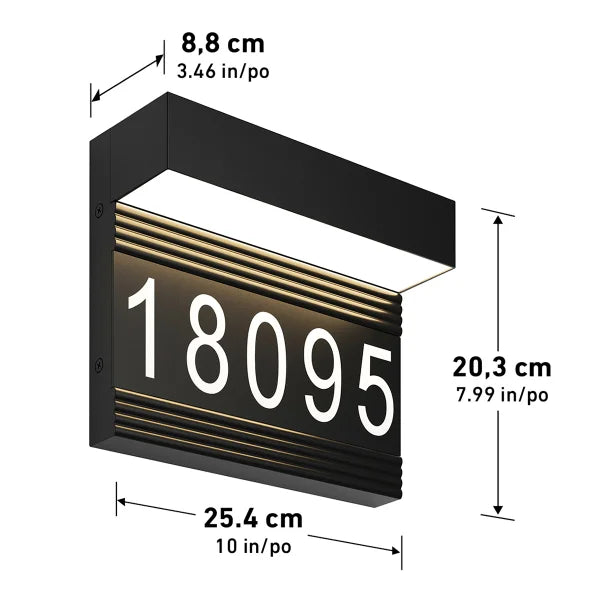 Artika Headline LED Address Sign