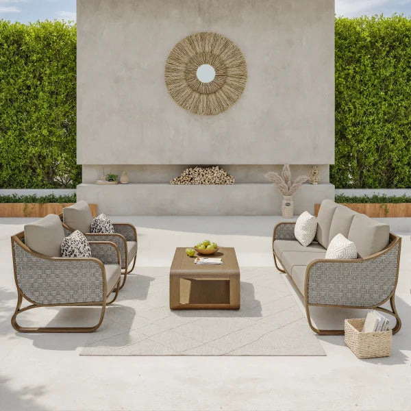 Honey Island 4-piece Patio Conversation Set