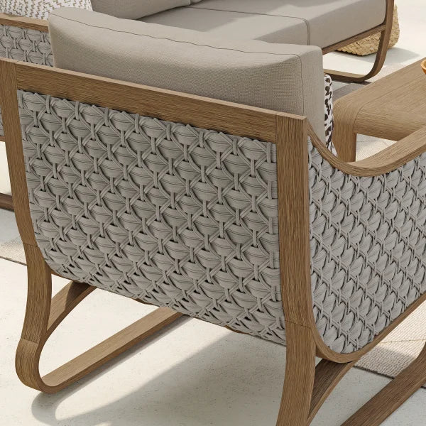 Honey Island 4-piece Patio Conversation Set