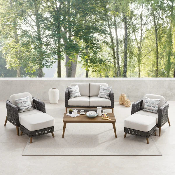 Mondello 6-piece Patio Conversation Set