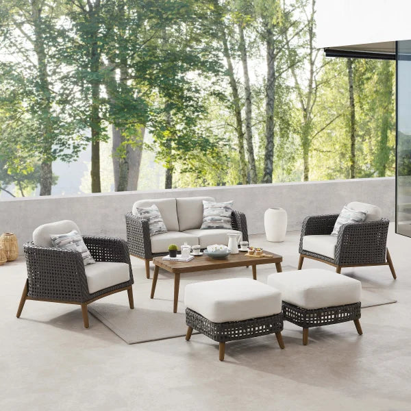 Mondello 6-piece Patio Conversation Set