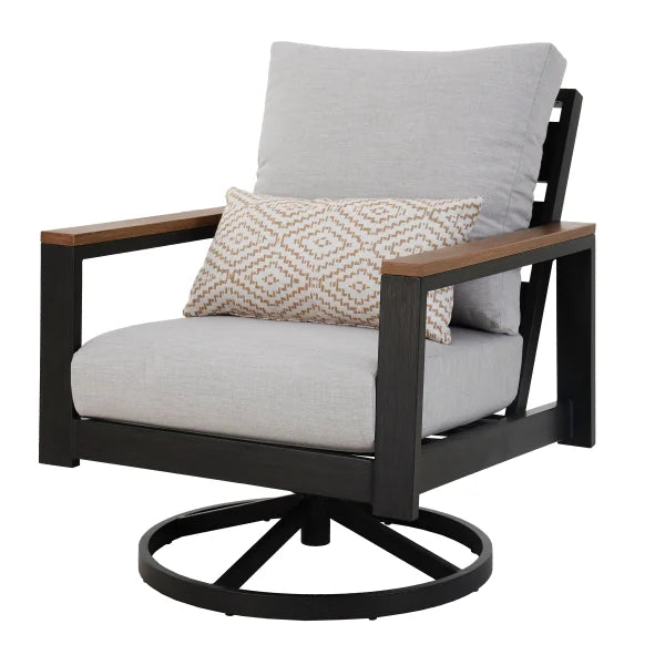Easton 5-piece Patio Conversation Set with Fire Table