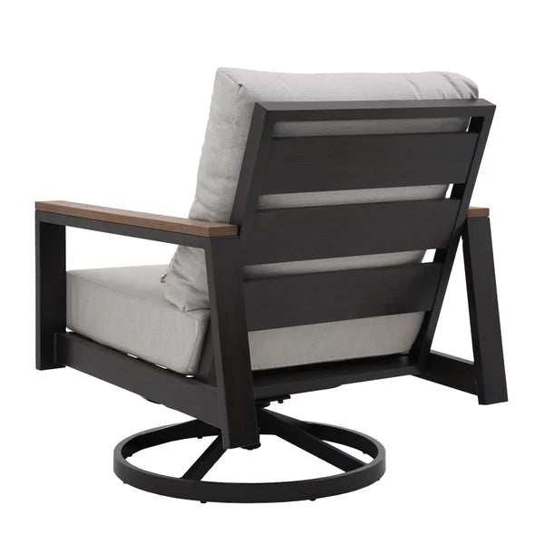 Easton 5-piece Patio Conversation Set with Fire Table
