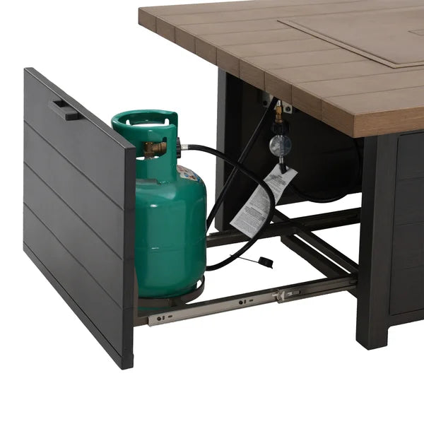 Easton 5-piece Patio Conversation Set with Fire Table