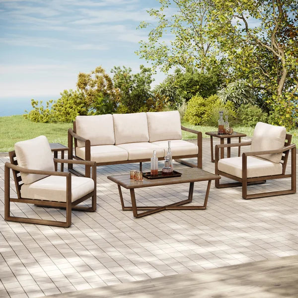 Amparo 6-piece Patio Conversation Set