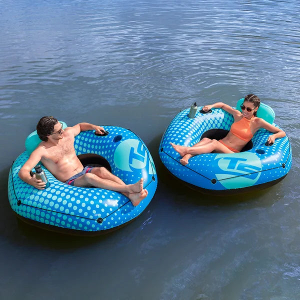 Tobin Sports Whitewater Rush Inflatable River Tubes, 2 Pack
