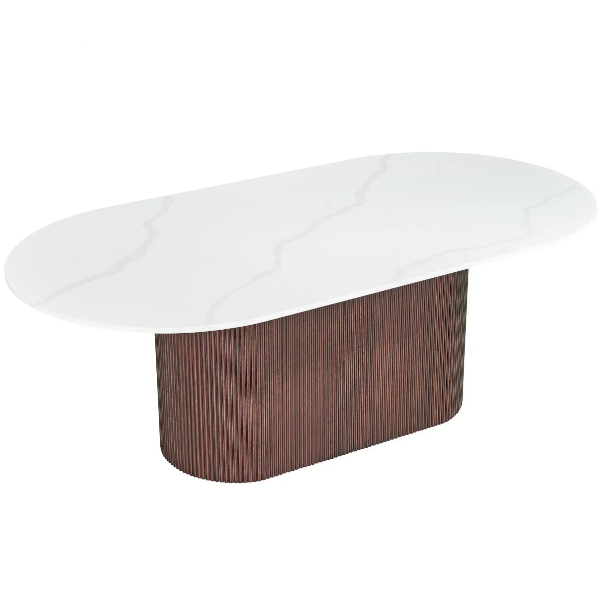 Alera Solid Quartz Dining Table, 218 cm (86 in.)