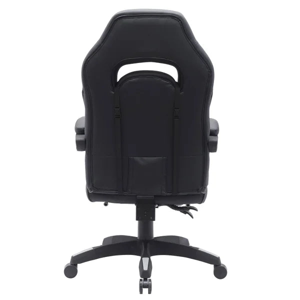 Bentley Gaming Chair, Black and Grey