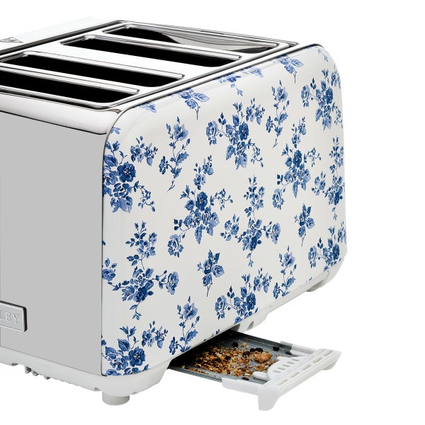 Laura Ashley 4 Slice Toaster, China Rose