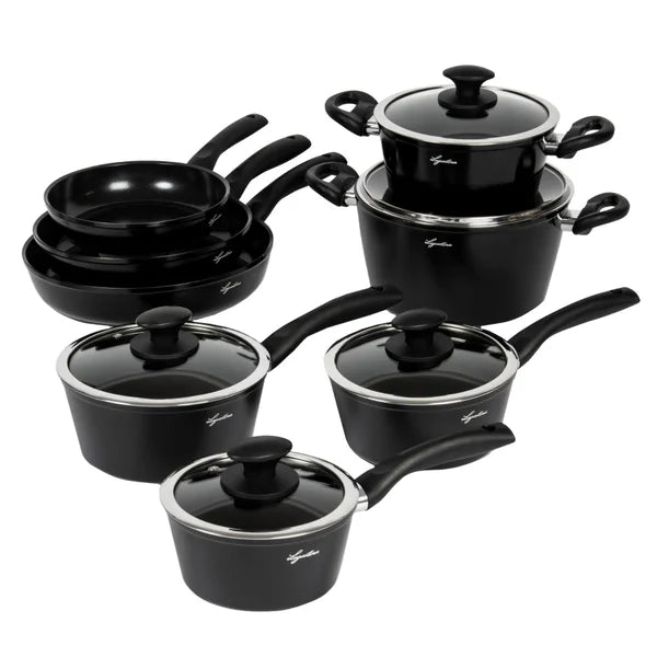 Lagostina Endura Ceramic Non-stick Cookware Set, 13-piece