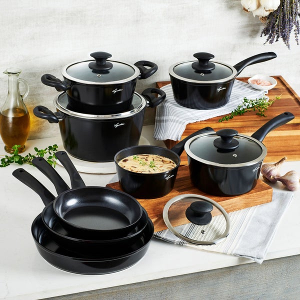 Lagostina Endura Ceramic Non-stick Cookware Set, 13-piece