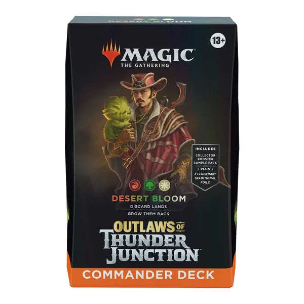Magic: The Gathering Outlaws of Thunder Junction Deluxe Commander Kit – Desert Bloom