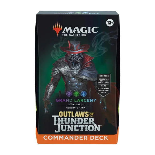 Magic: The Gathering Outlaws of Thunder Junction Deluxe Commander Kit - Grand Larceny