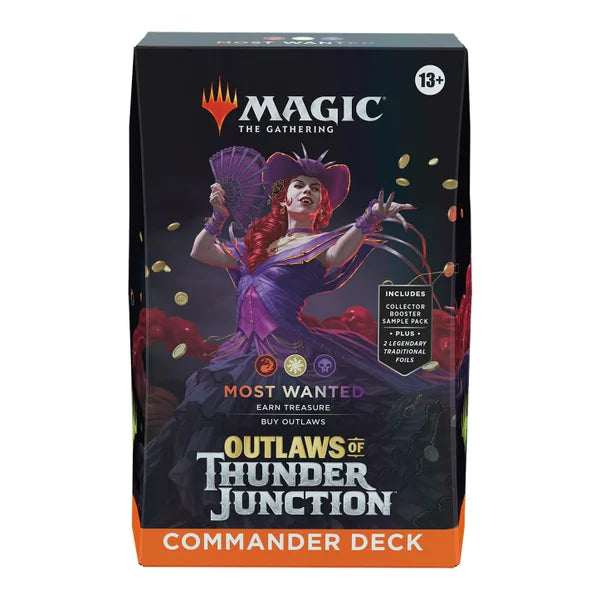 Magic: The Gathering Outlaws of Thunder Junction Deluxe Commander Kit – Most Wanted