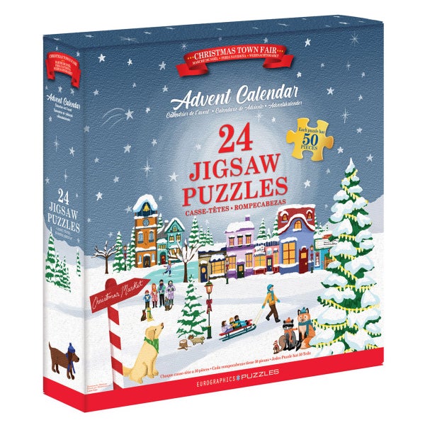 Eurographics Advent Calendar Christmas Town Fair