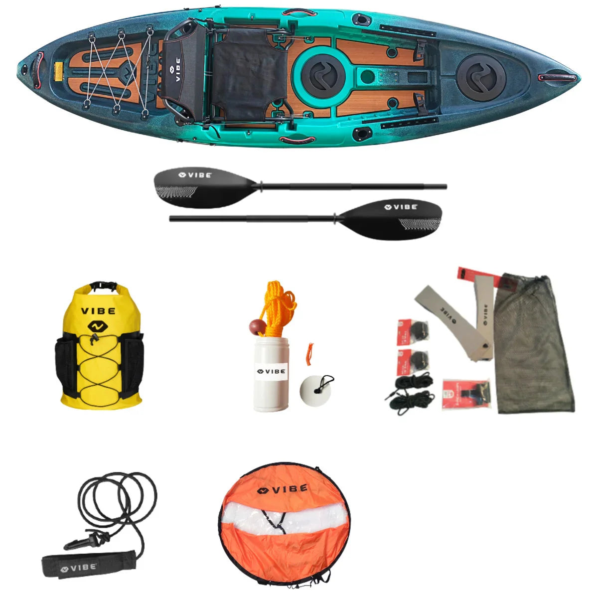Vibe Yellowfin 100 Recreational Fishing Kayak