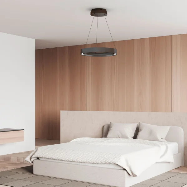 Atomi Smart 19 in. Wi-Fi Aureus Chandelier