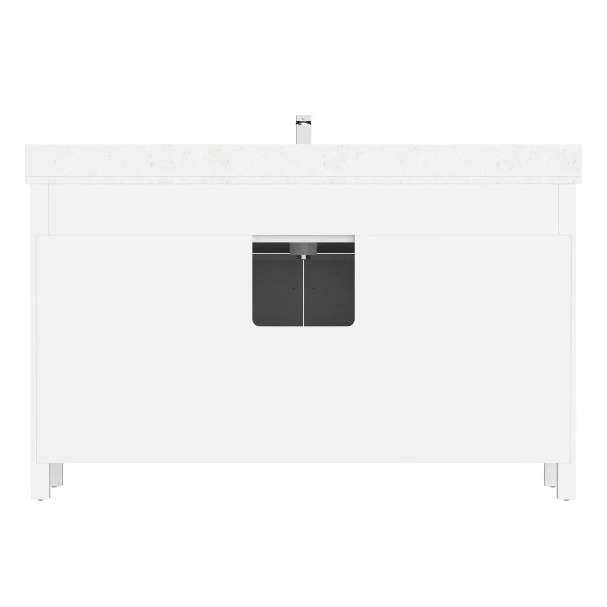 Studio Bathe Thomson Vanity with Power Bar, White
