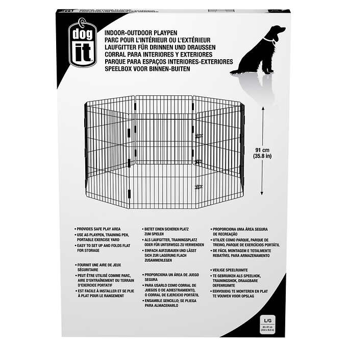 Dogit Outdoor Playpen, Large
