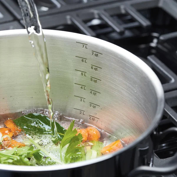 KitchenAid 3-ply Base Stainless Steel Stockpot, 7.6 L (8 qt.)