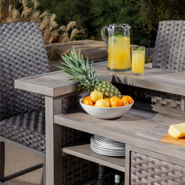 Taylor 5-piece Patio High Dining Bar Set