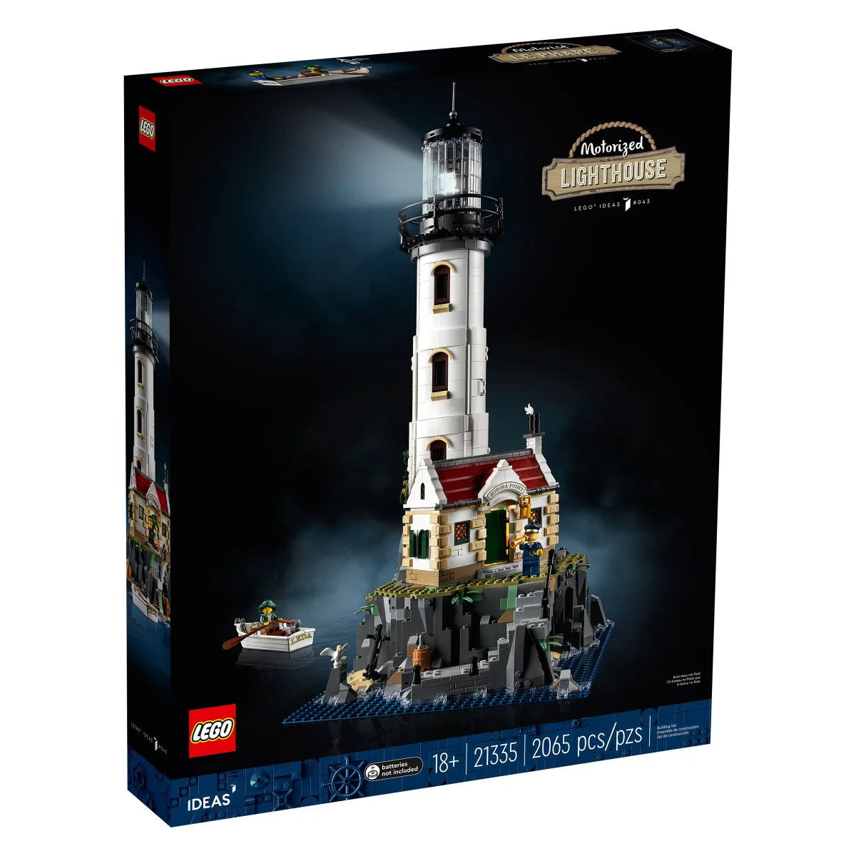 LEGO Ideas Motorized Lighthouse with Bonus LEGO Architecture London