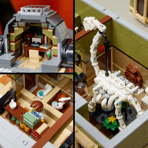 LEGO Icons Natural History Museum with Bonus LEGO Architecture New York City