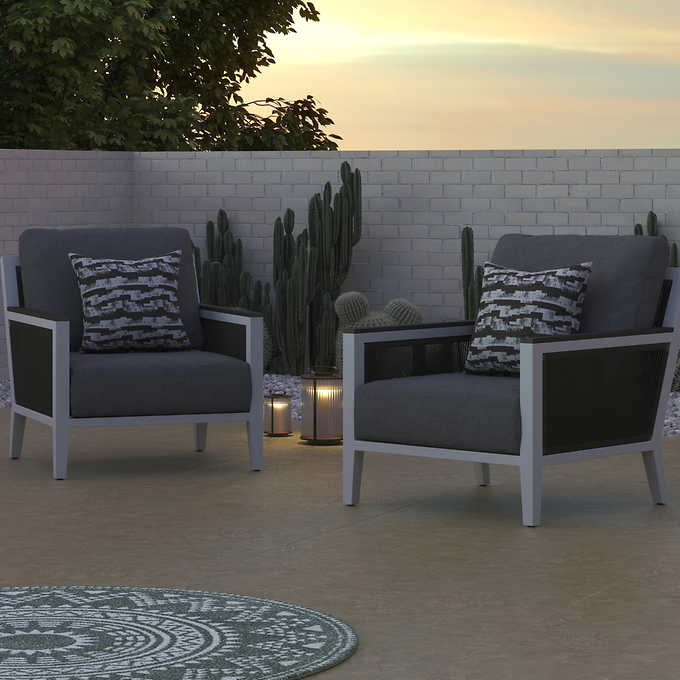 Valencia 2-pack Patio Chair Set