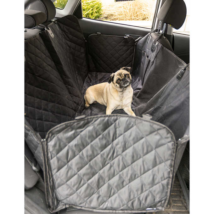 Quilted Dog Car Seat Cover