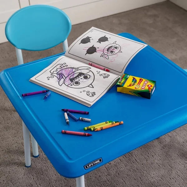 Lifetime Essential Children’s Square Table and 2 Chair Set