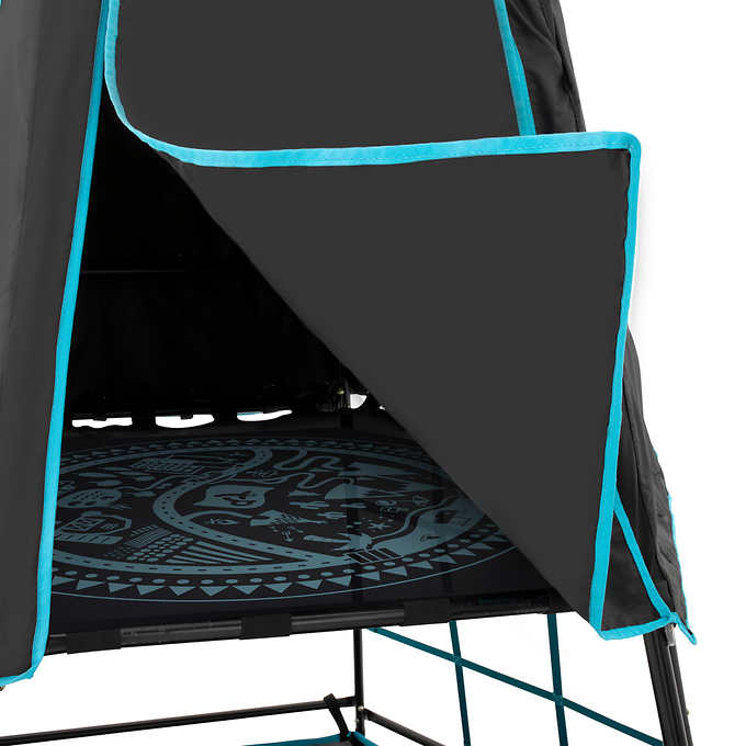 TP Black Explorer with Sandpit and Black Explorer Swing Arm