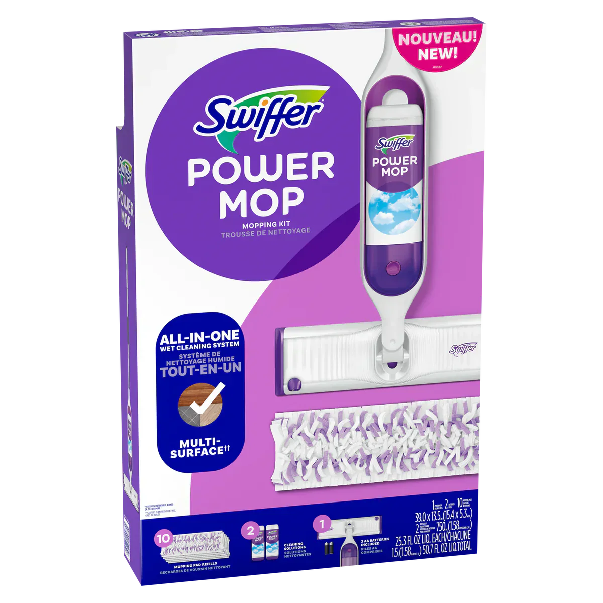 Swiffer PowerMop Multi-Surface Mop Kit
