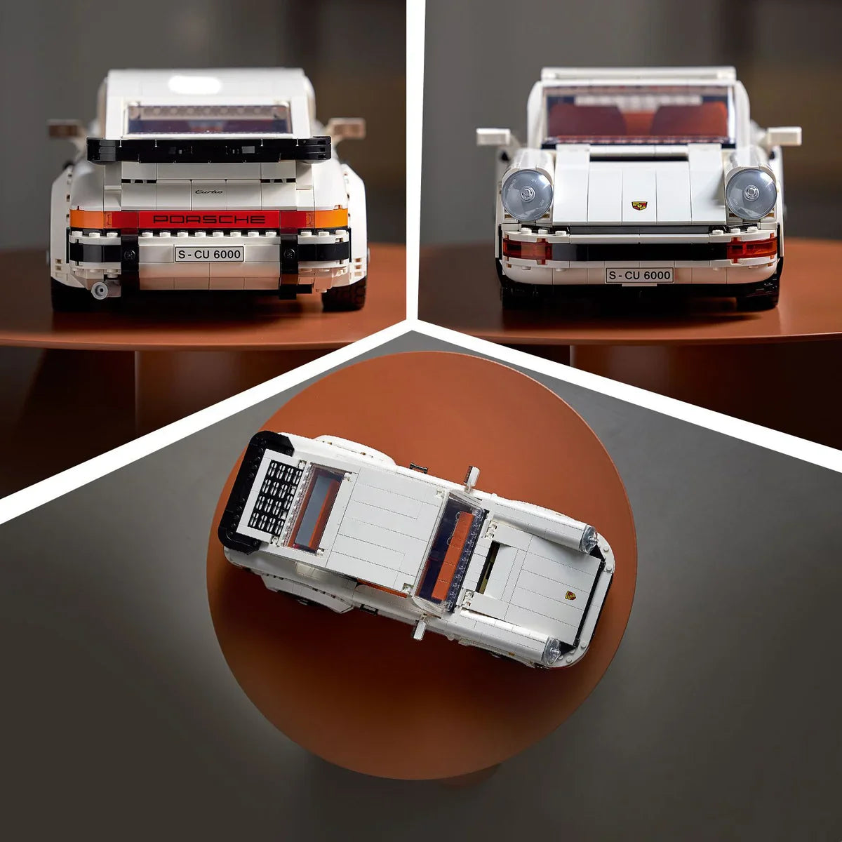LEGO Icons Porsche 911 Building Kit with Bonus LEGO Speed Champions 1970 Ferrari 512 M