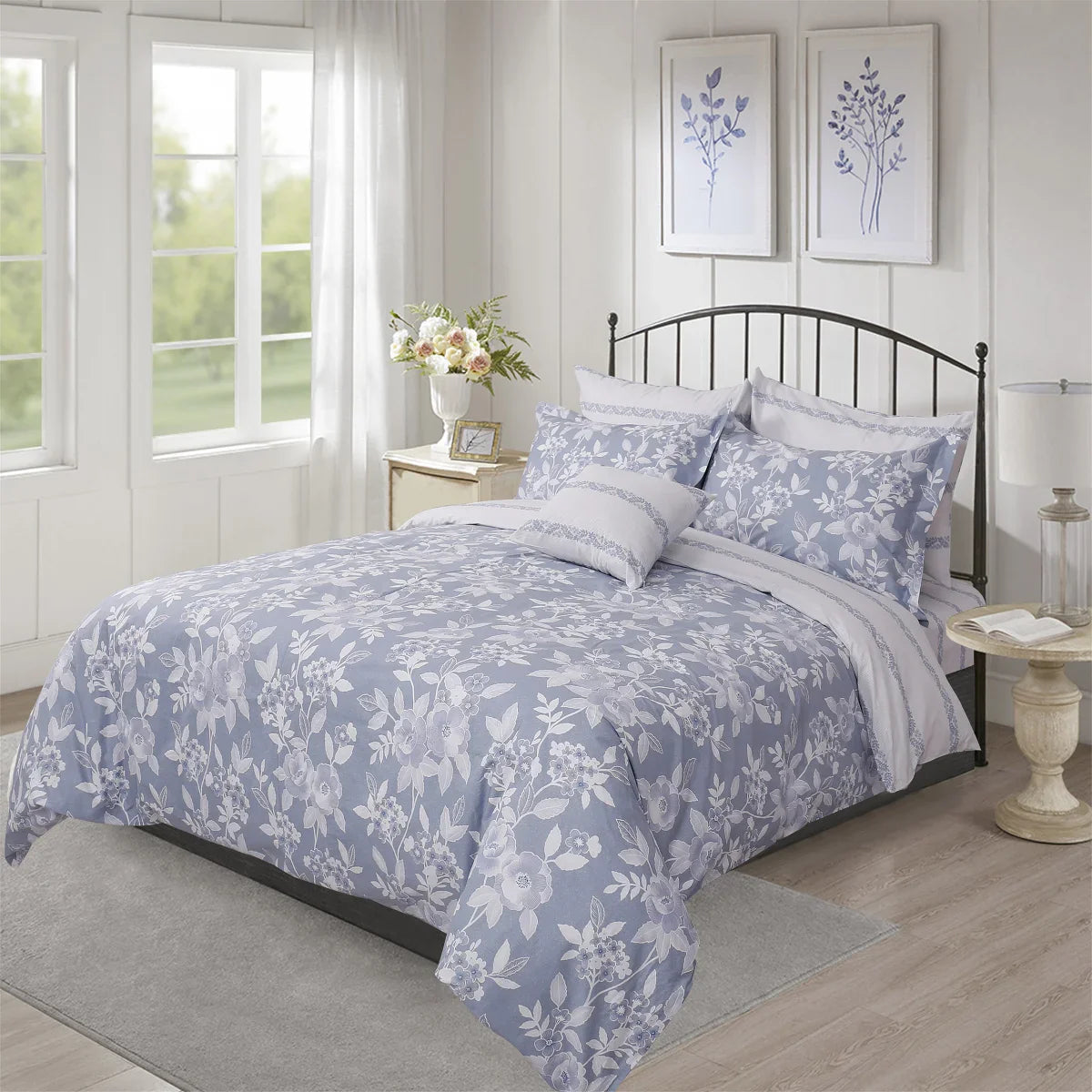 North Home - Cotton 4-piece Duvet Cover Set