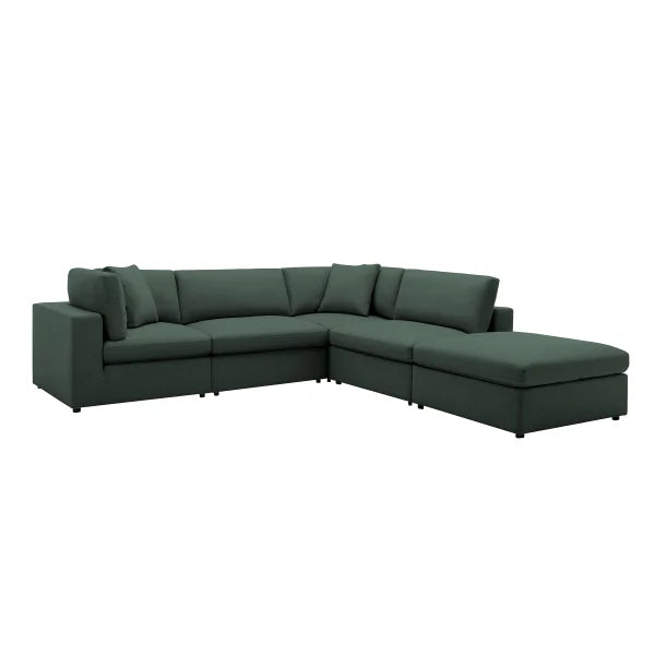Urban Lounge 5-piece Fabric Sectional