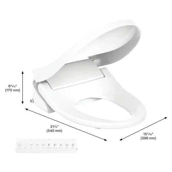 Kohler PureWash E815 Premium Bidet Toilet Seat with Remote Control