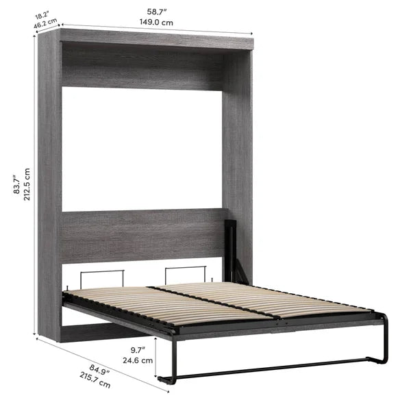 Bestar Boutique Double Wall Bed
