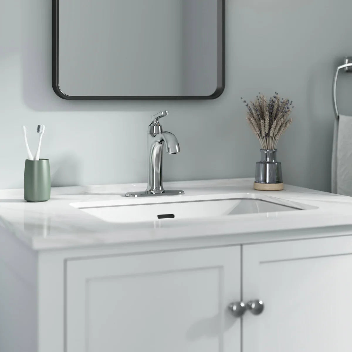 American Standard Braymer Single Handle Monoblock Bathroom Faucet