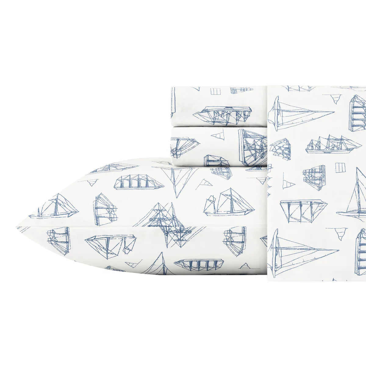 Nautica - Cotton Percale Sheet Set