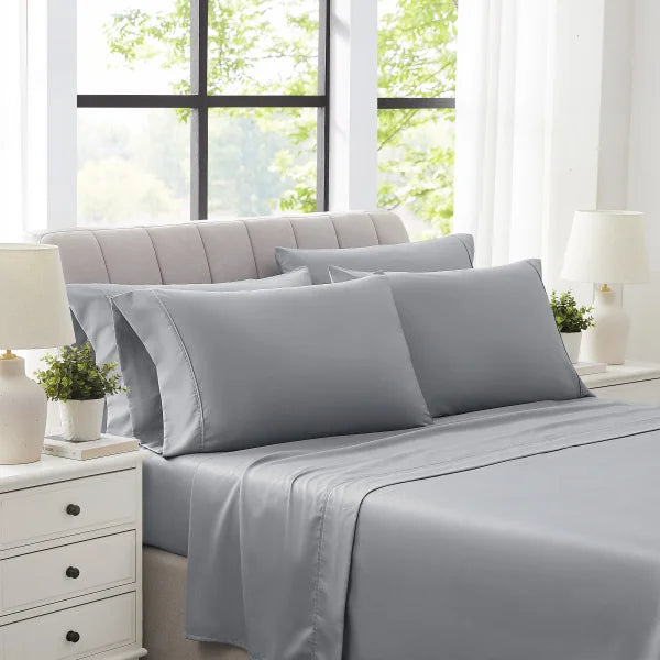 Hotel Signature Sateen - Egyptian Cotton 400 Thread Count 6-piece Sheet Set
