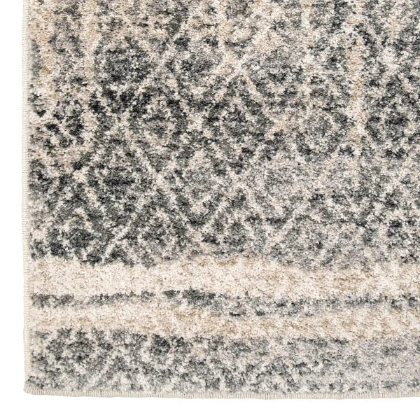 Kairos Riverstone Collection Pinnacle Cloud Grey Indoor Area Rug