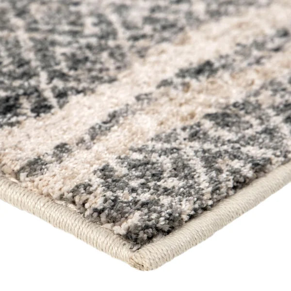 Kairos Riverstone Collection Pinnacle Cloud Grey Indoor Area Rug