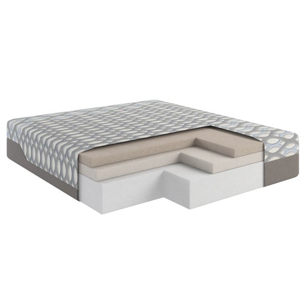 Kingsdown Luxury Cool 35.6 cm (14 in.) Medium Firm Foam Mattress